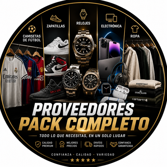 PACK DE TODOS NUESTROS PROVEEDORES